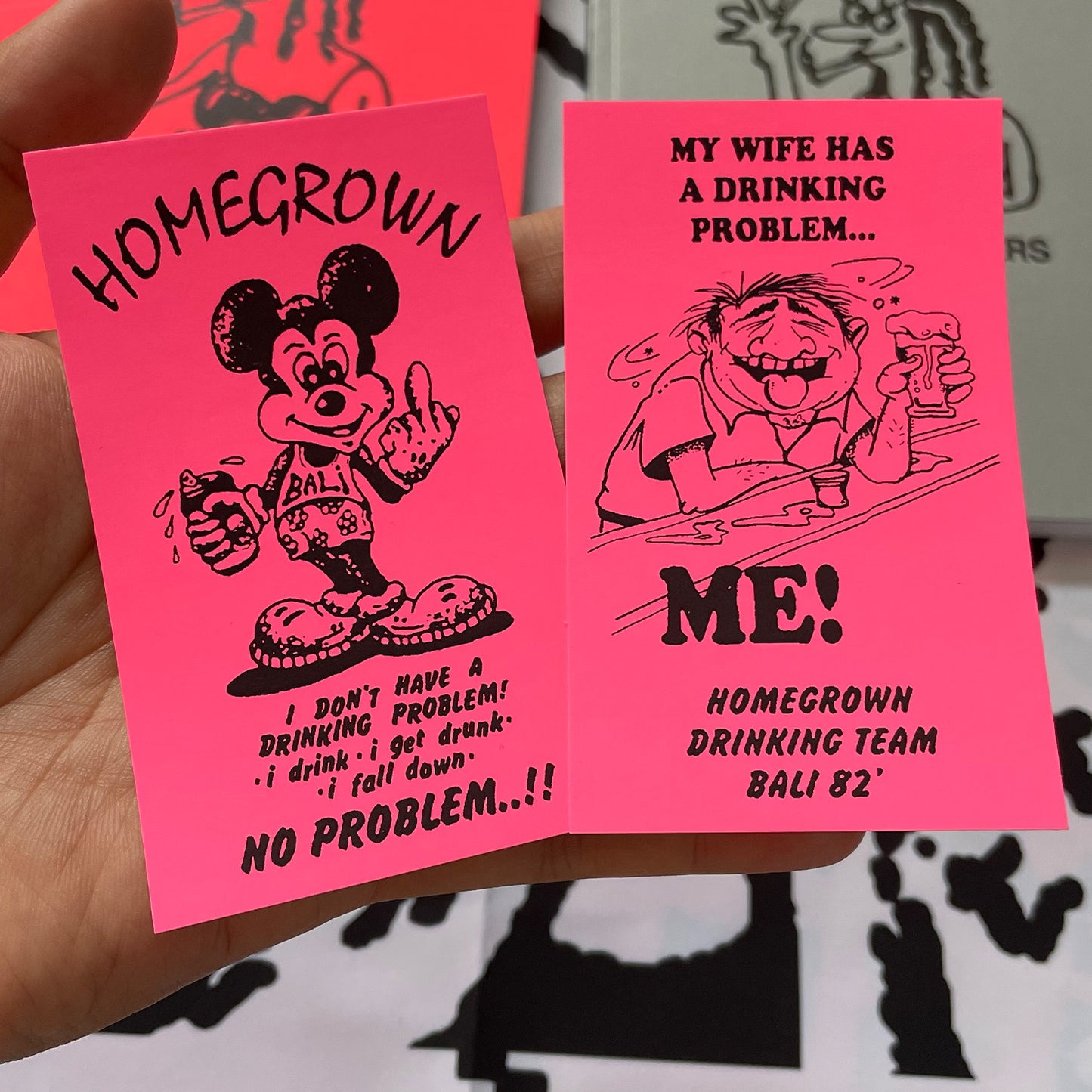 Homegrown - Bali Party Flyer 1982 - 2002
