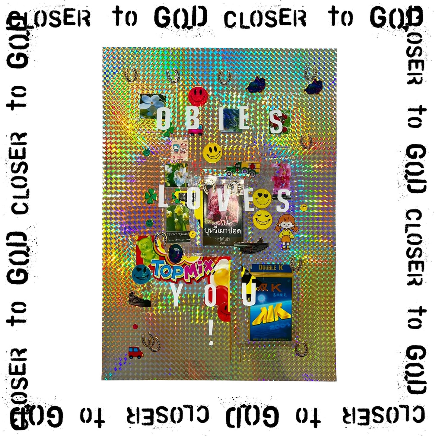 Obies - "LOVES YOU / TOP MIX" Original Artwork