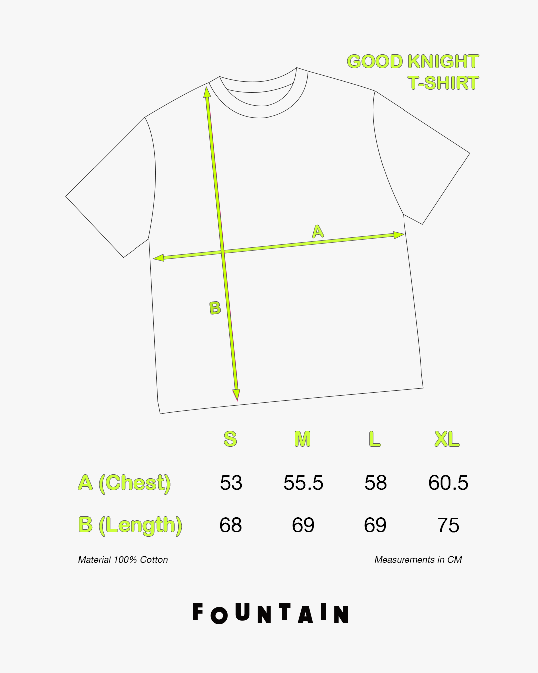 Fountain - Good Knight T-shirt