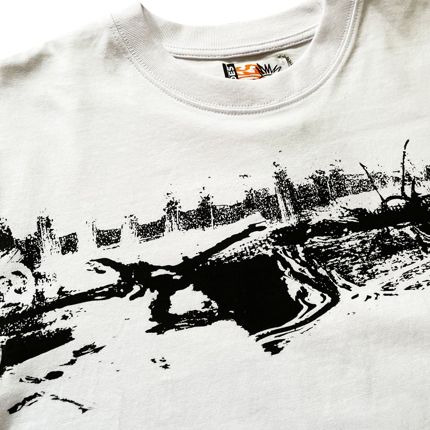 AWIDES - SCAR TEE WHITE