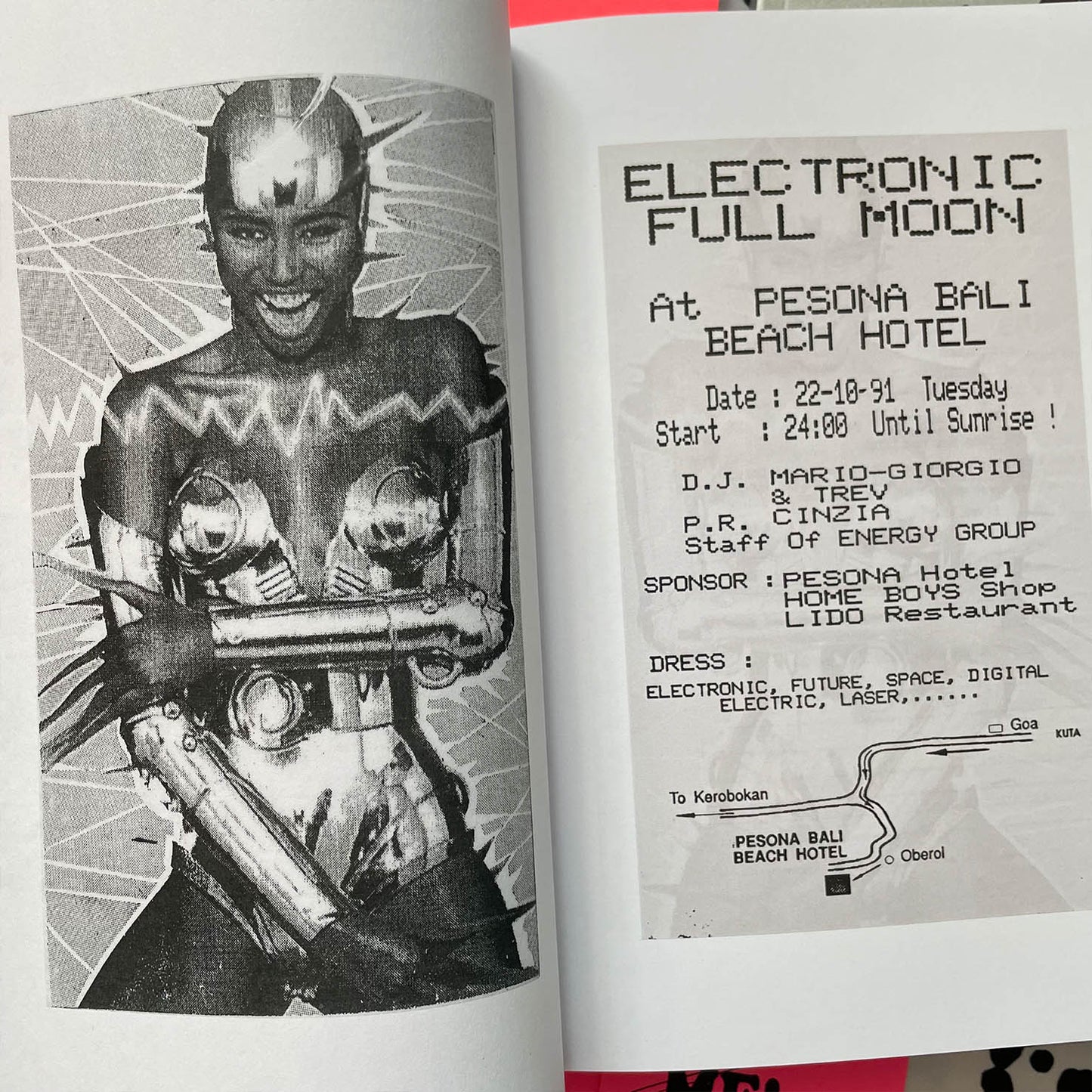 Homegrown - Bali Party Flyer 1982 - 2002
