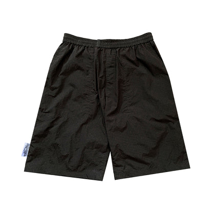 Weirdgarms - Nylo Short Black Red Grid