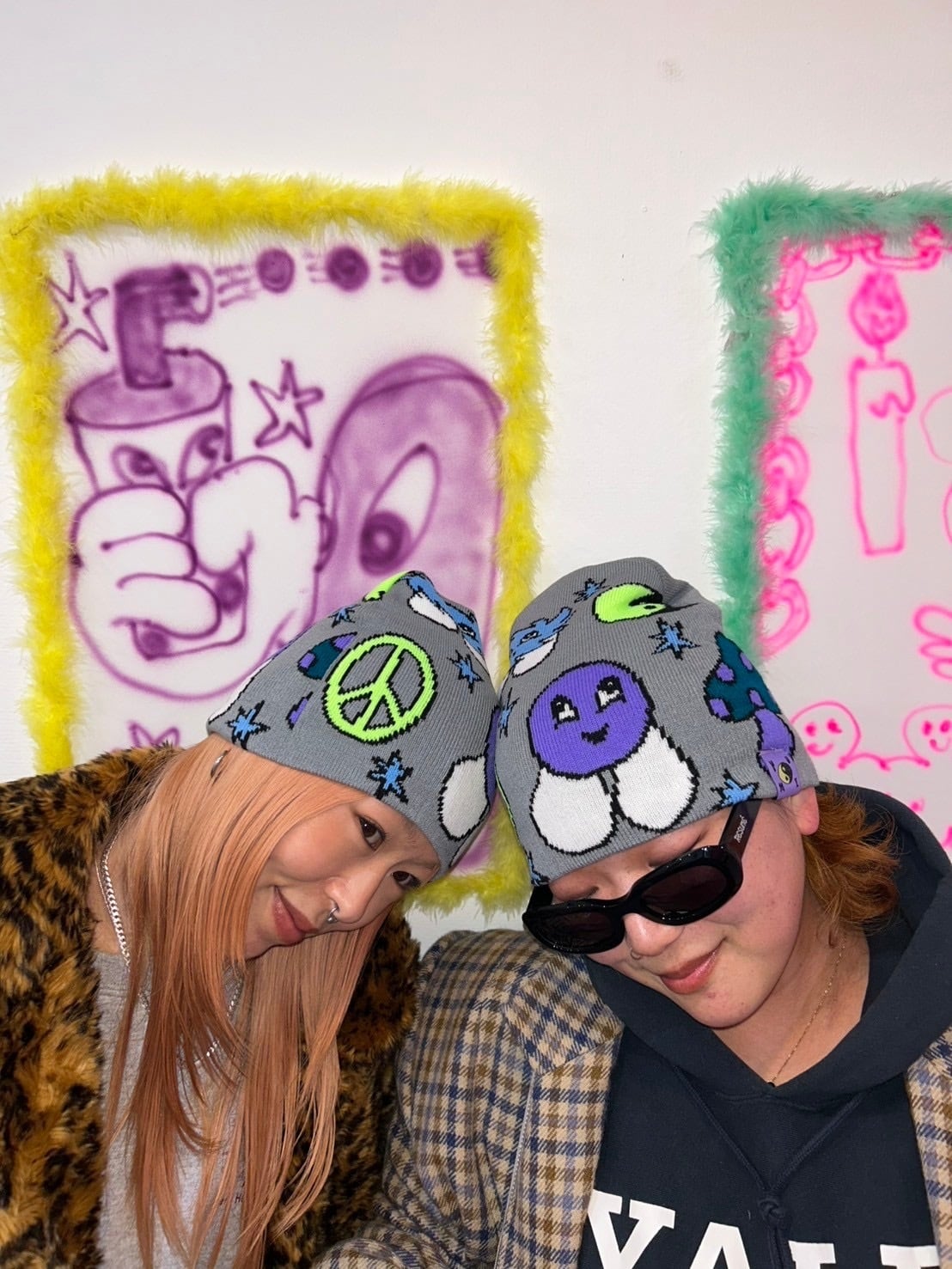 Ishibashi Yumi - All-Over Pattern Beanie