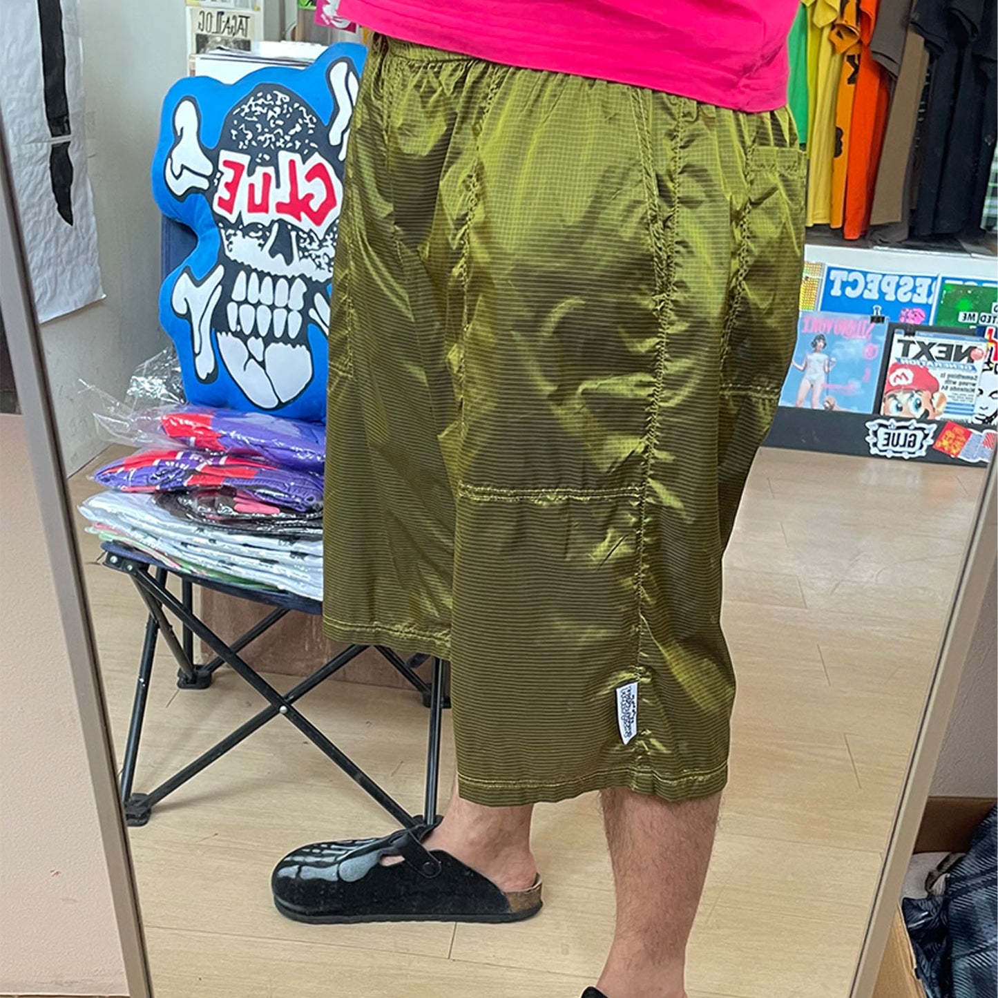 Weirdgarms - Nylon Pants Gold