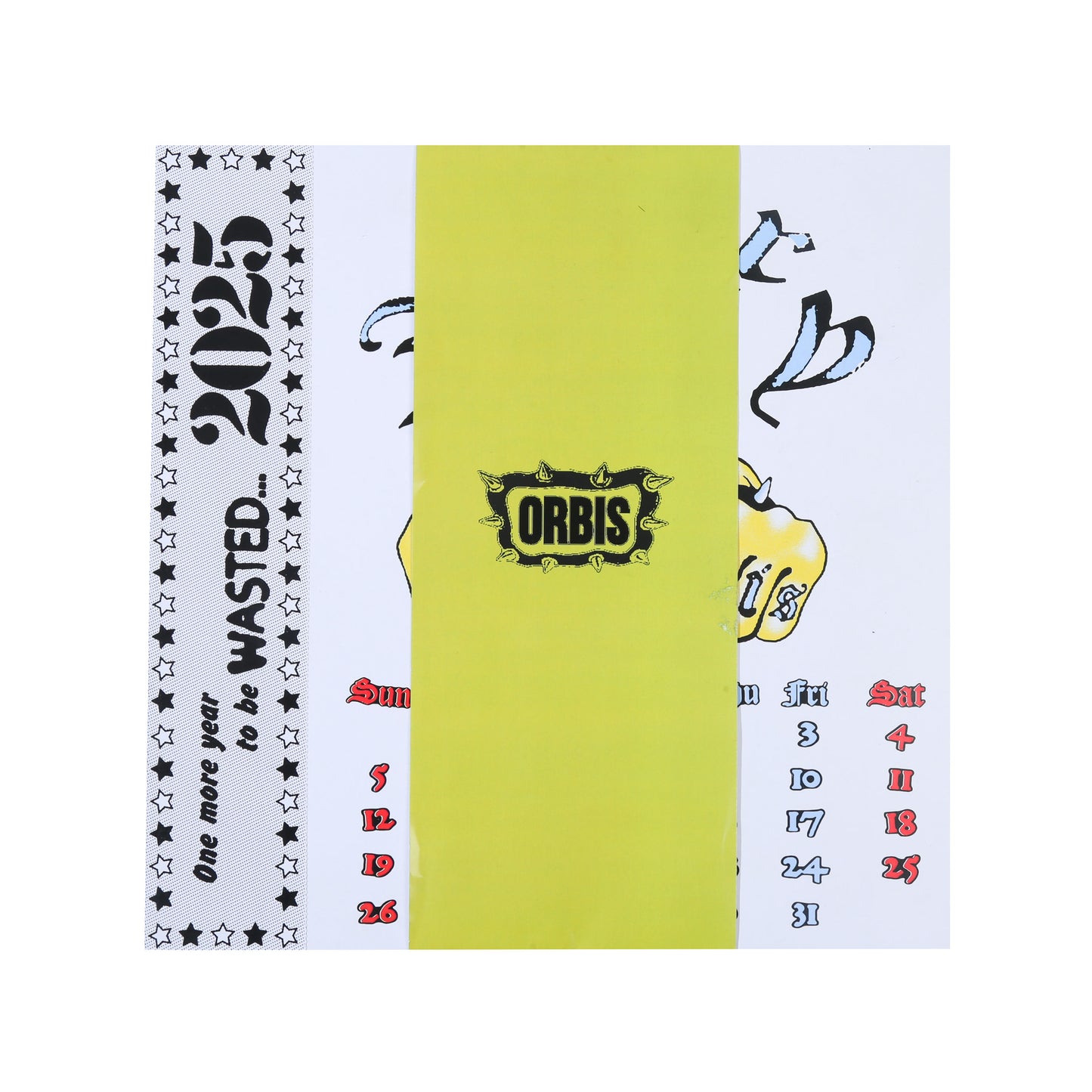 Bookmark Calendar 2025