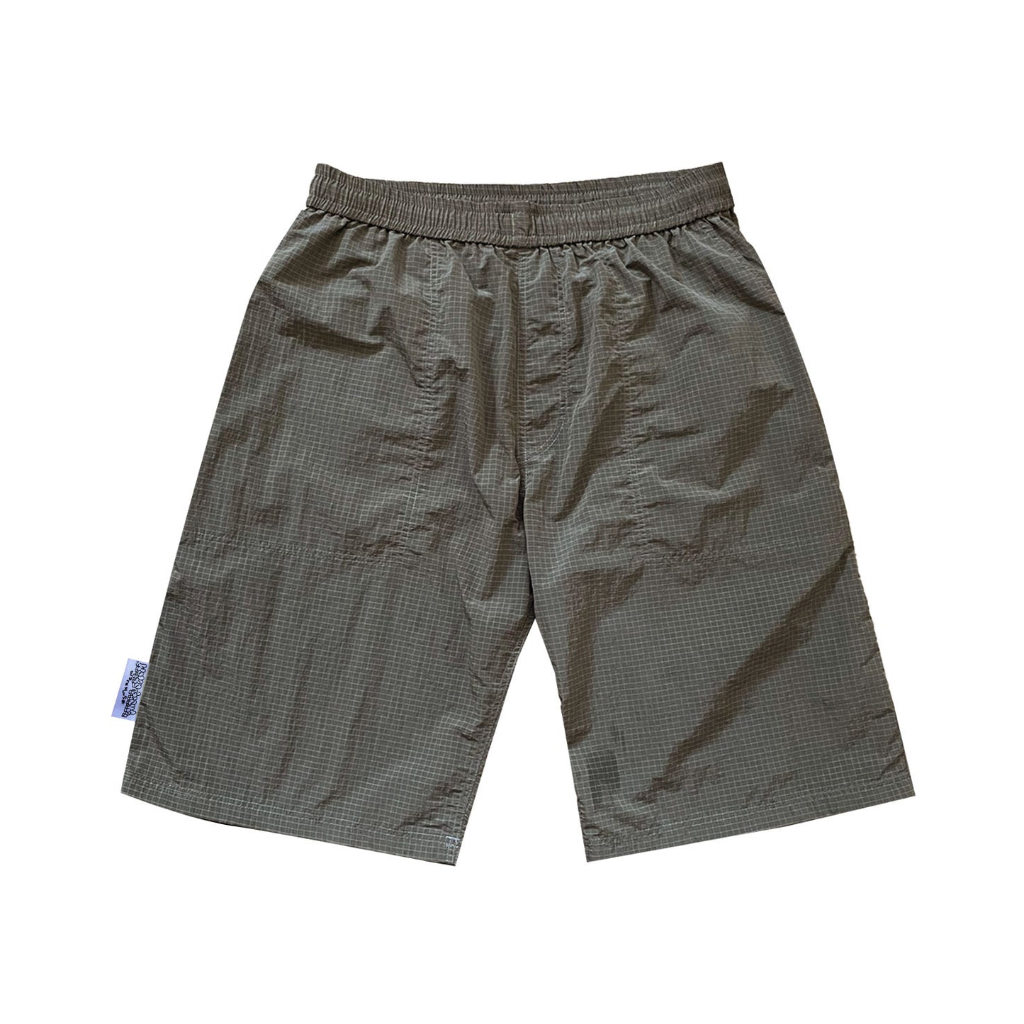 Weirdgarms - Nylon Short Army Big Grid