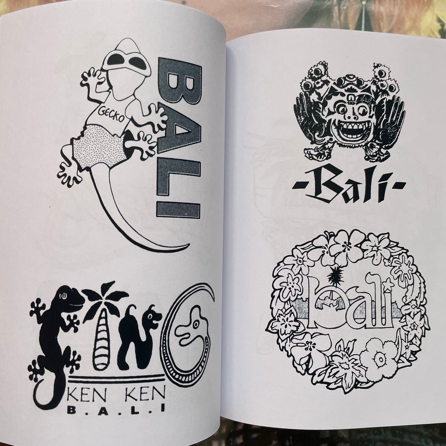 Homegrown - Bali Logos & Artifacts Of Early Bali Tourism