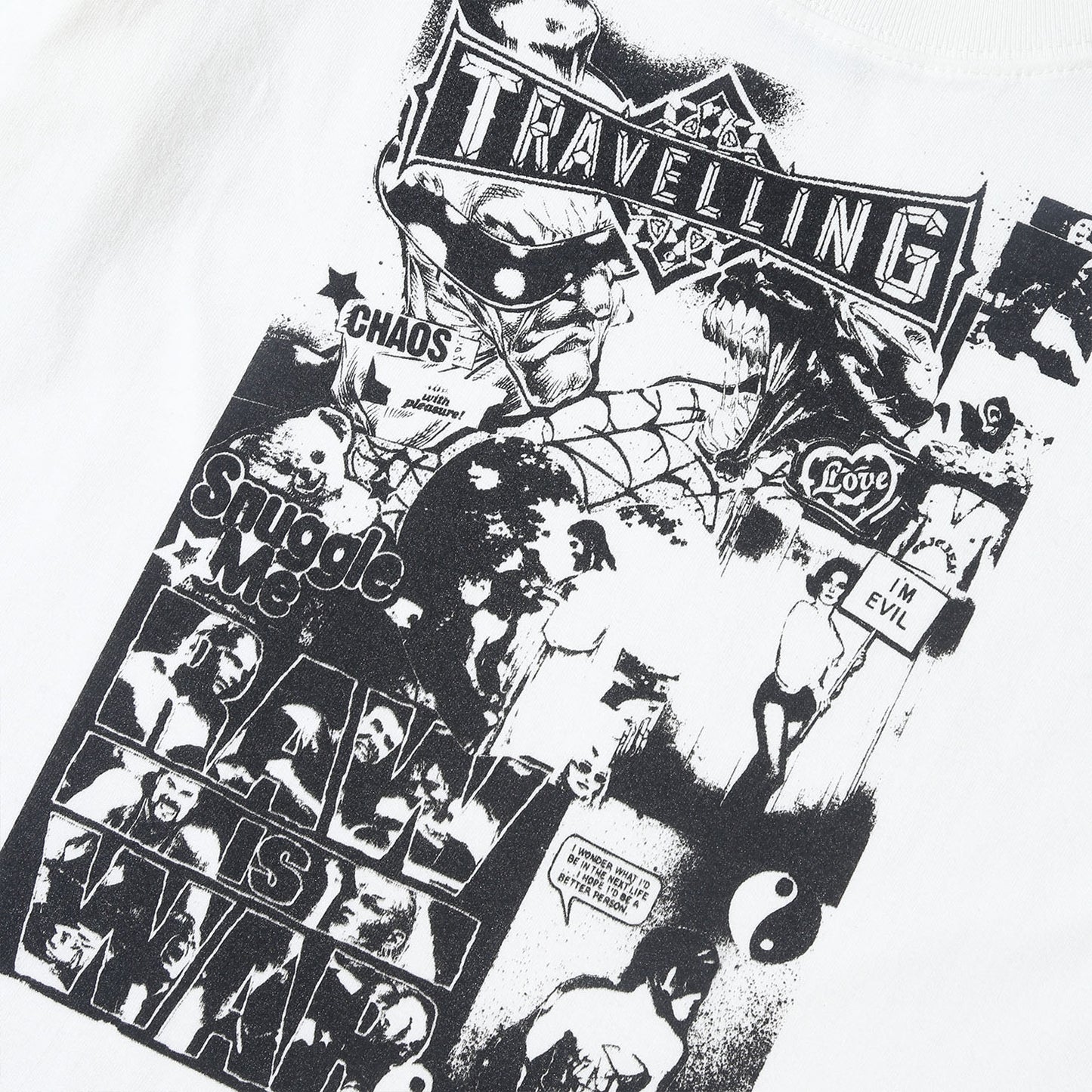 Travelling - Posterized Women Tee