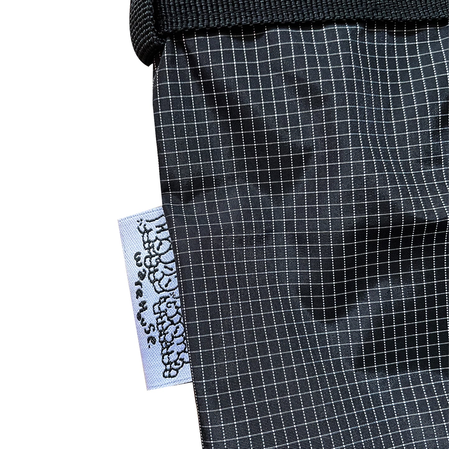 Weirdgarms WH - Nylon Crinkle Side Bag (Black)