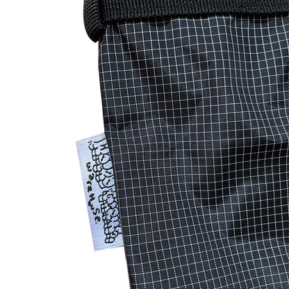 Weirdgarms WH - Nylon Crinkle Side Bag (Black)