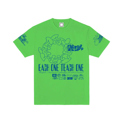 Slinky - Each One Teach One Tee Lime
