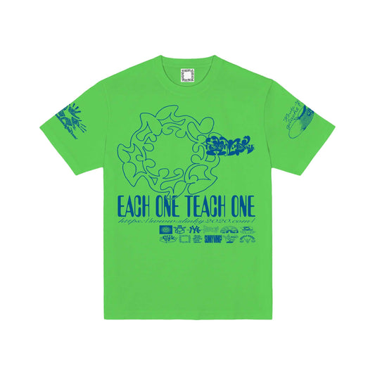 Slinky - Each One Teach One Tee Lime