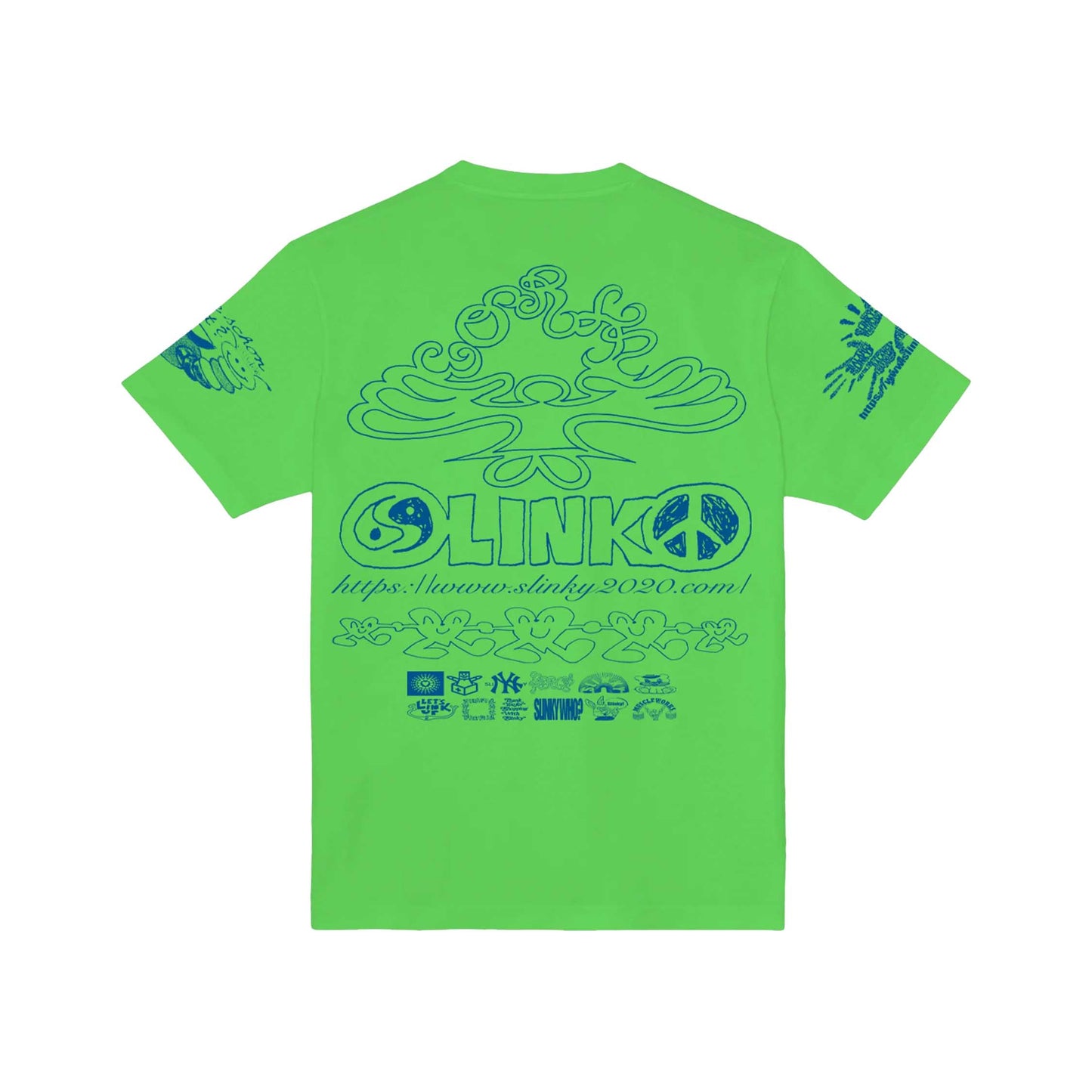 Slinky - Each One Teach One Tee Lime