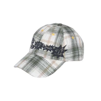 Slinky - Plaid Spikes Hat