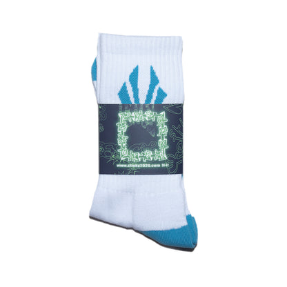 More is More Socks - White