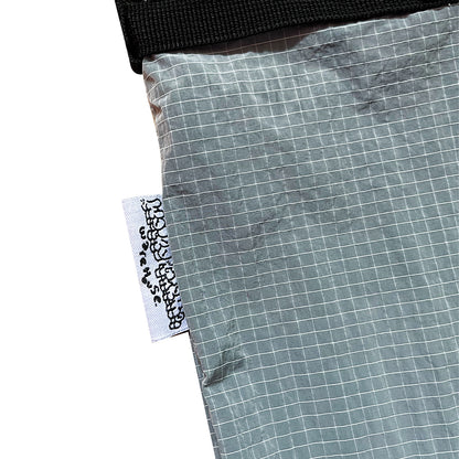 Weirdgarms WH - Nylon Crinkle Side Bag (Grey)