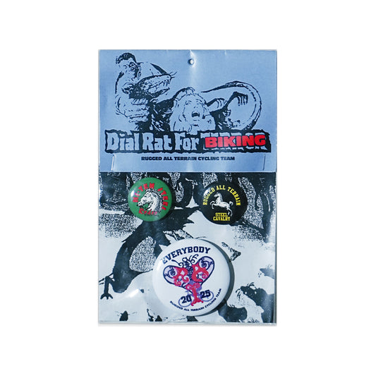 Rugged All Terrain - Pin Set Blue