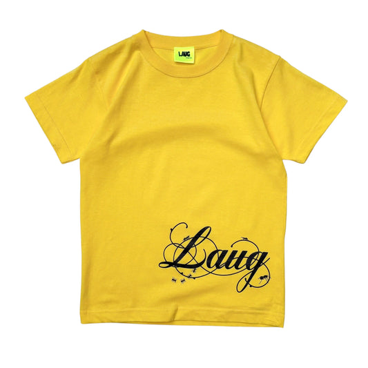 LAUG ANT BABY TEE YELLOW