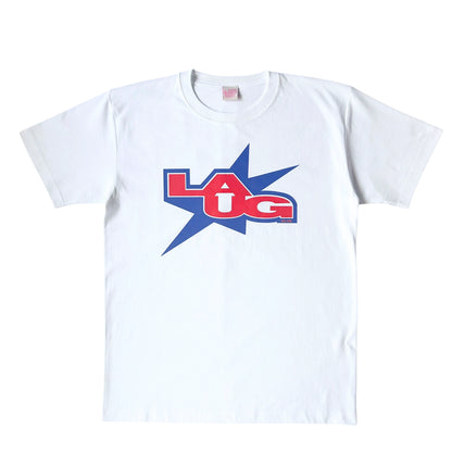 LAUG MTMC STAR TEE WHITE