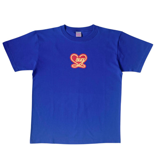 LAUG LOVE LAUG TEE BLUE