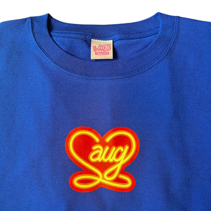LAUG LOVE LAUG TEE BLUE