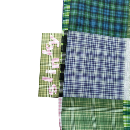Slinky - Multi Plaid Shopping Bag