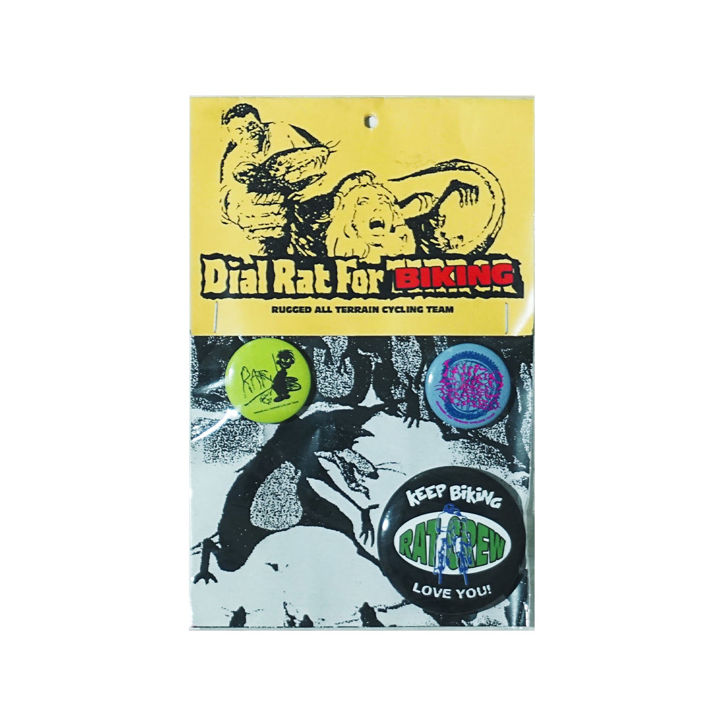 Rugged All Terrain - Pin Set Yellow